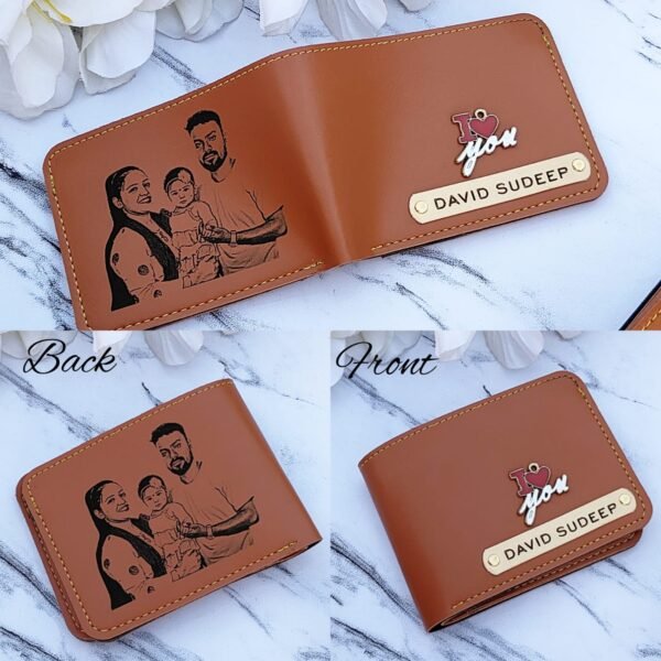 Personalized sketch wallet